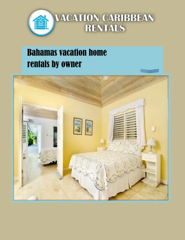 Bahamas vacation home rentals by owner