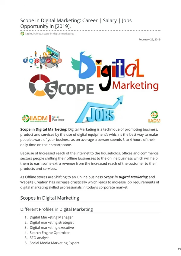 digital marketing course in janakpuri