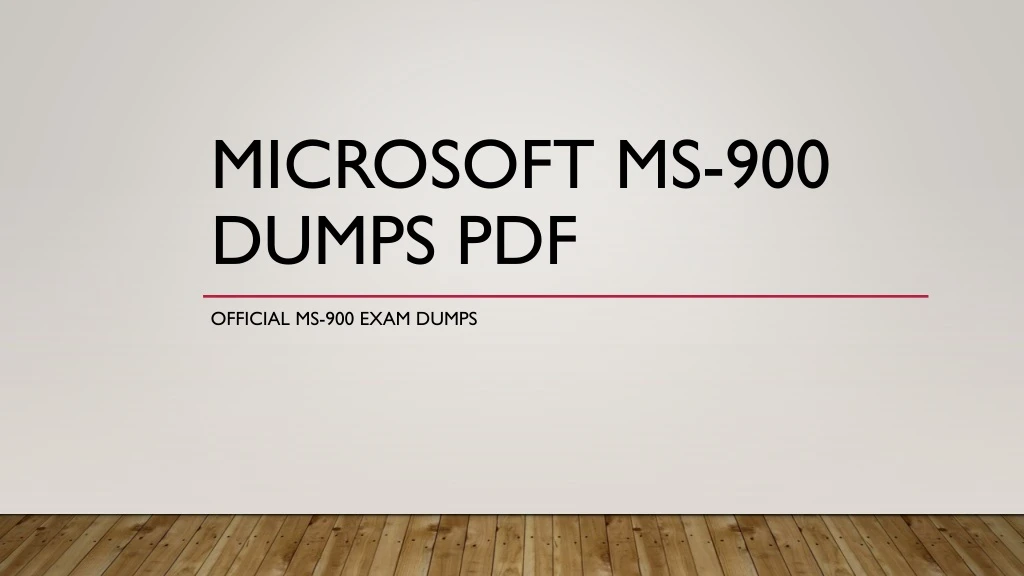 microsoft ms 900 dumps pdf