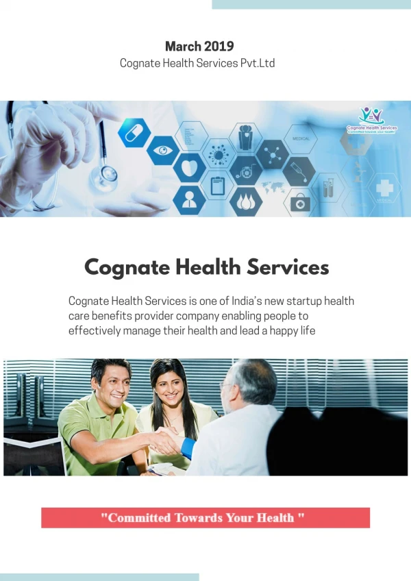 Cognate Health Services| HealthCare Benefits