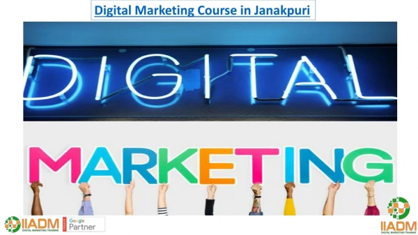 Digital marketing course in janakpuri with paid internship just after the course.
