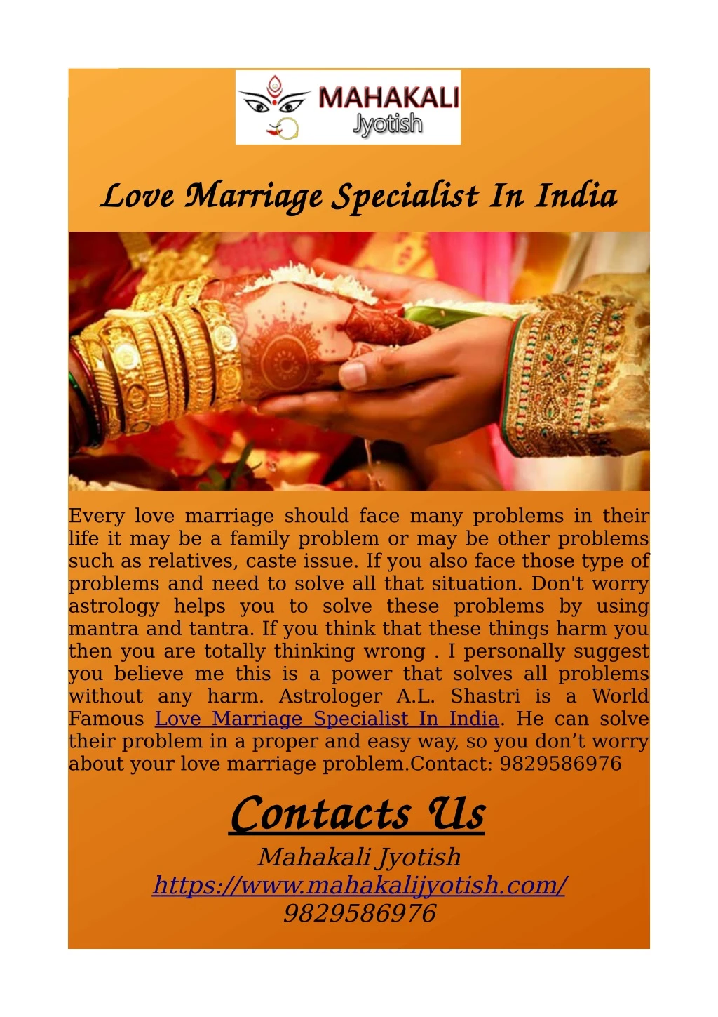 love marriage specialist in india love marriage