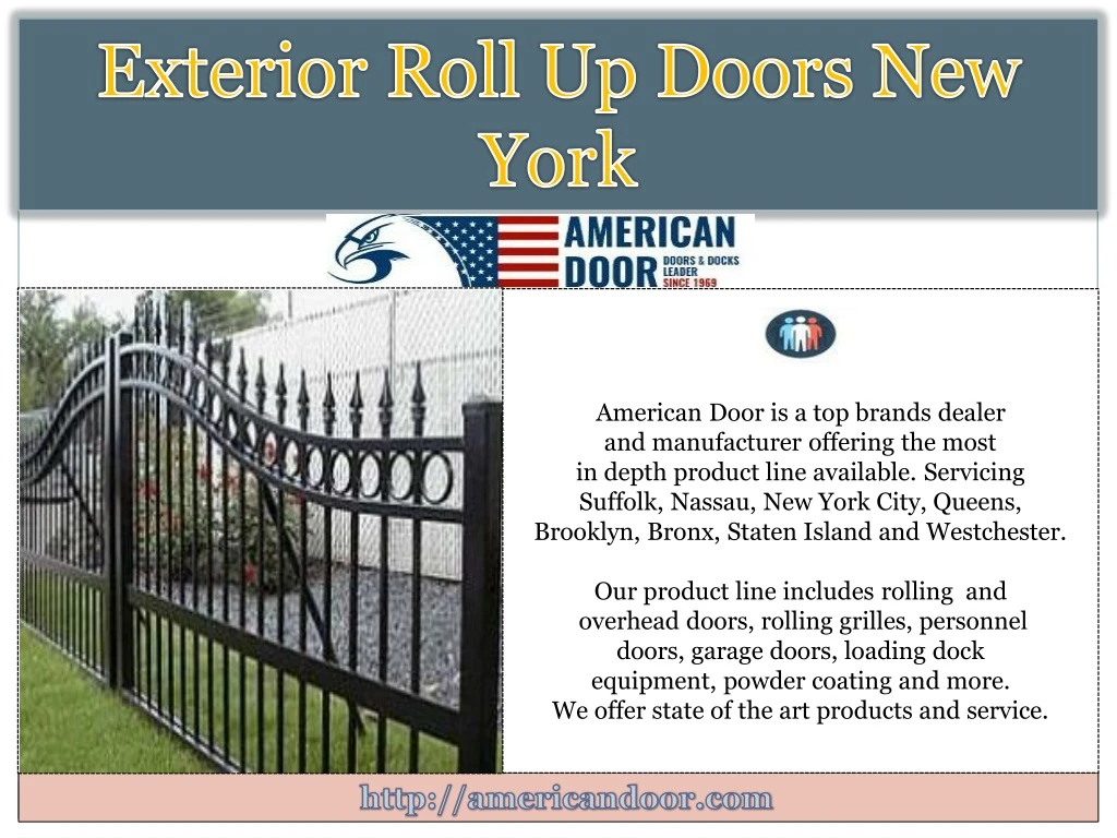 exterior roll up doors new york