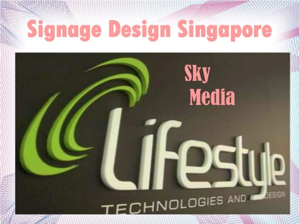 Digital Signage Design Singapore
