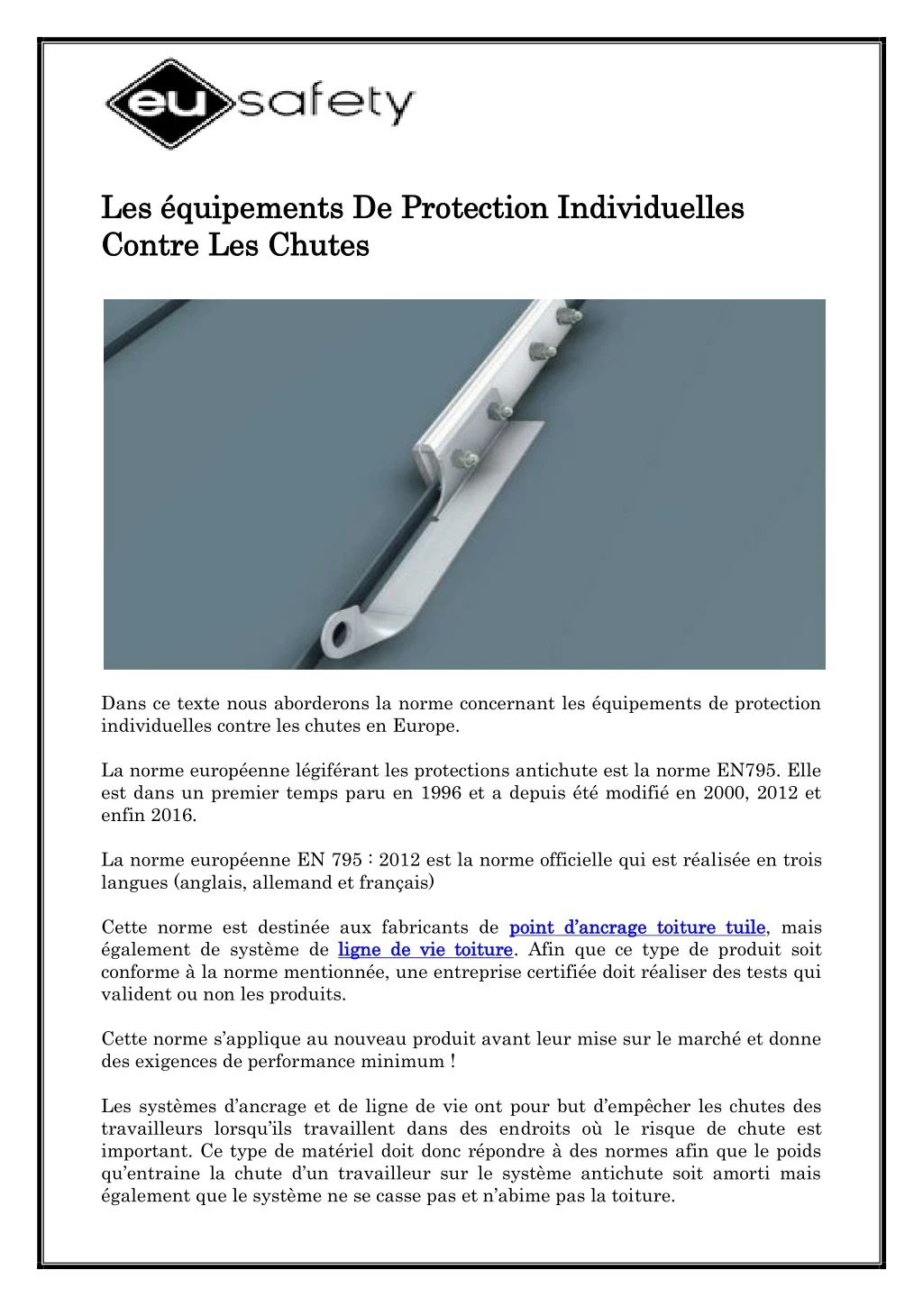 les quipements les quipements d de e p protection