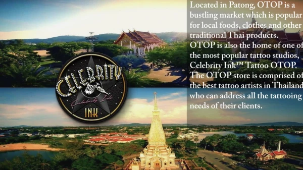 Celebrity Ink™ Tattoo Studio- Best tattoo Studio in Patong, Phuket