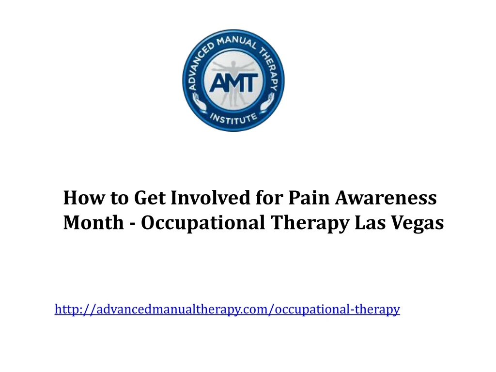 how to get involved for pain awareness month