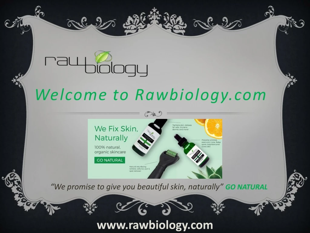 welcome to rawbiology com