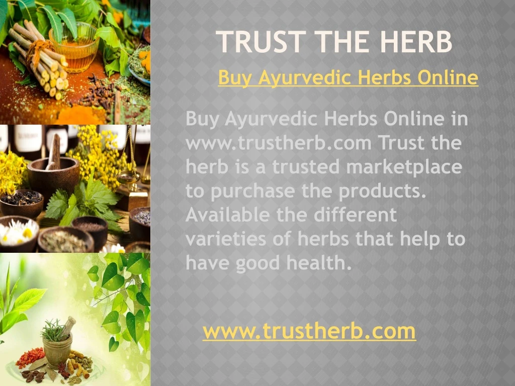 trust the herb buy ayurvedic herbs online
