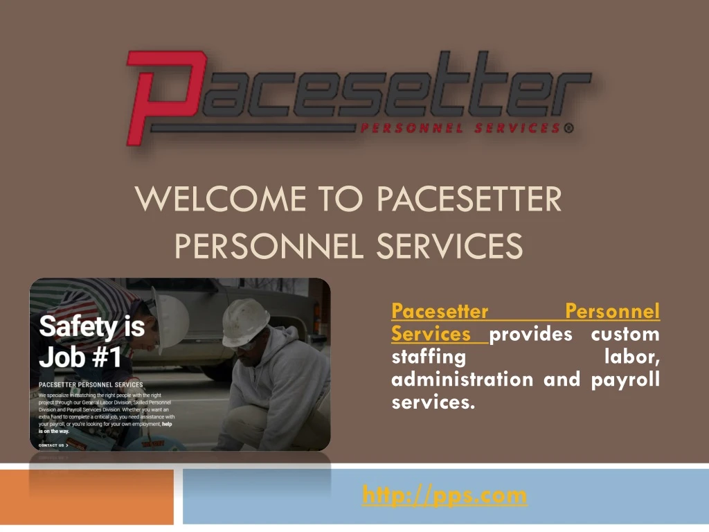 welcome to pacesetter personnel services