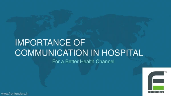 Importance of Communication in Hospital