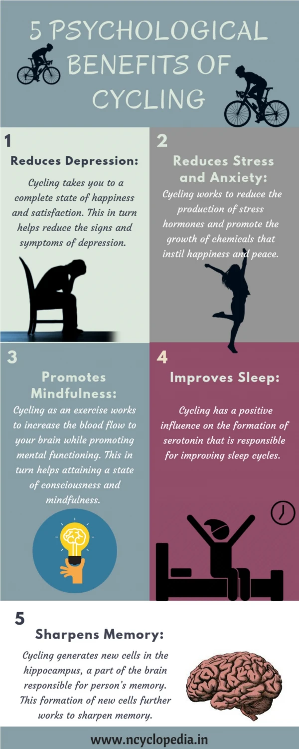 5 Psychological Benefits of Cycling