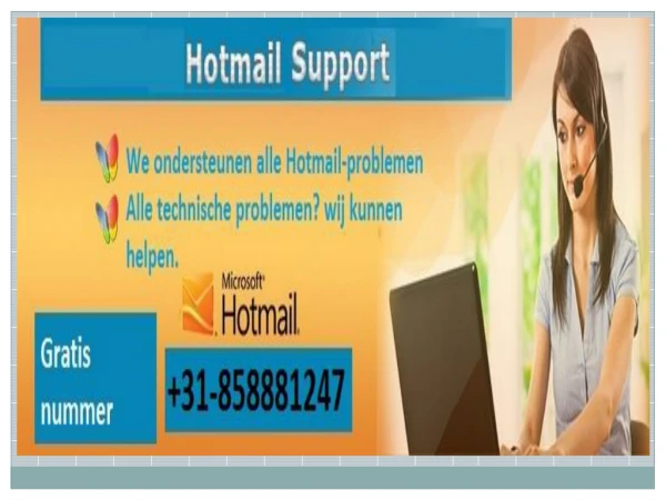 Hotmail Klantenservice Nederland 31-858881247