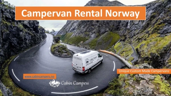 Tour Norway with a Campervan Rental