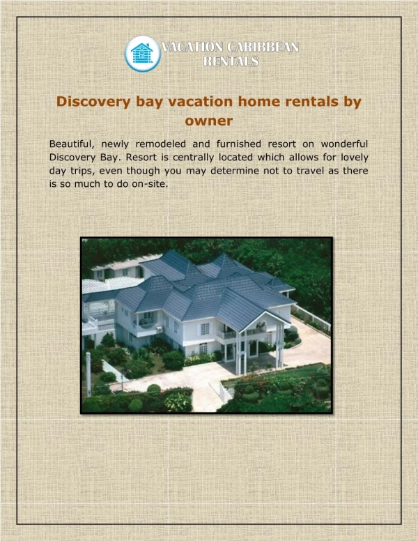 Discovery bay vacation home rentals by owner