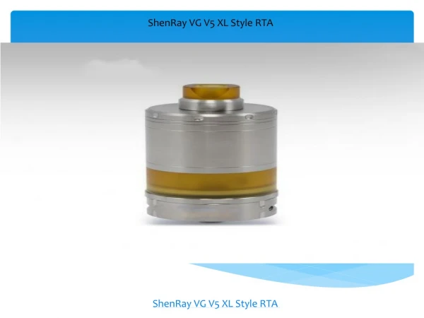 shenray vg v5 xl style rta
