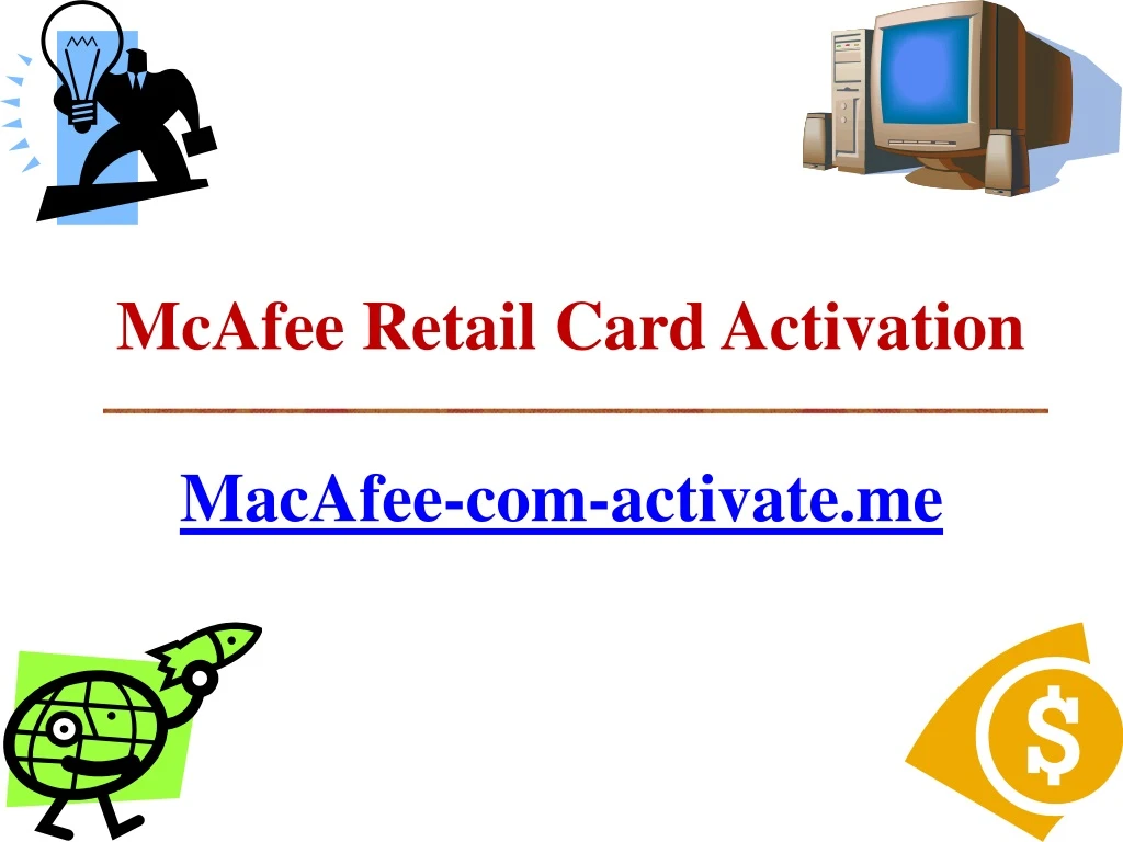 mcafee retail card activation