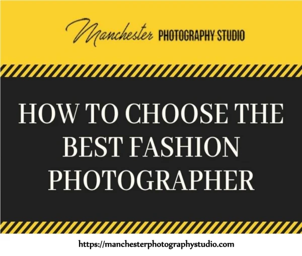 How to choose the best Fashion Photographer