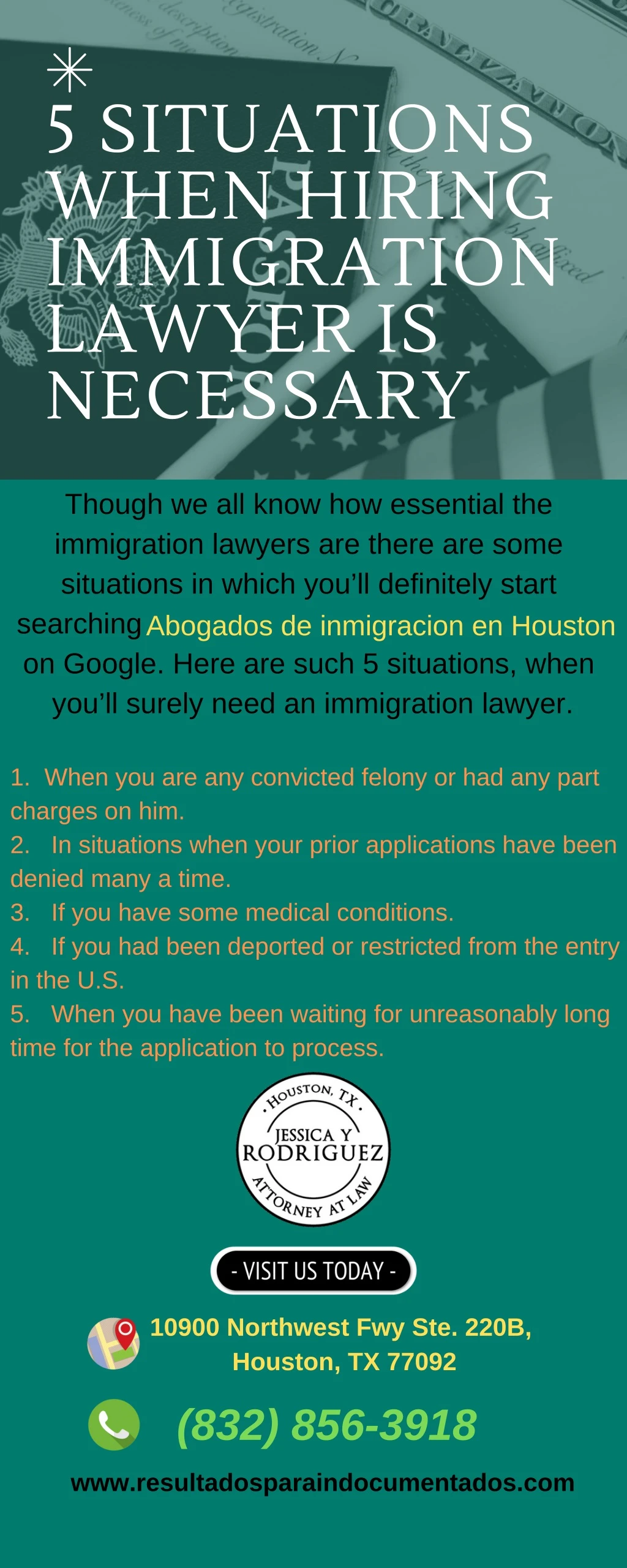 5 situations when hiring immigration lawyer