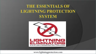 The Essentials of Lightning Protection System - slide 1