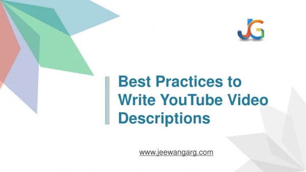 Best Practices to Write YouTube Video Descriptions