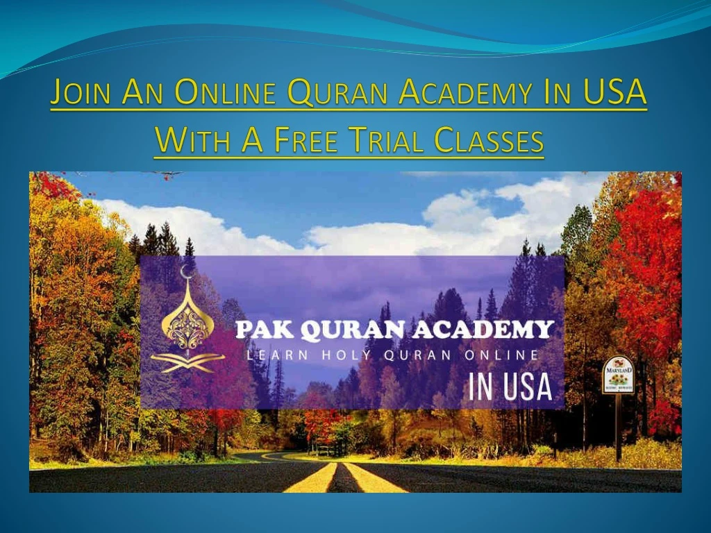 join an online quran academy in usa with a free trial classes