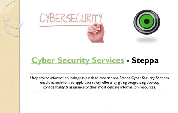 Cyber Security Services - Steppa