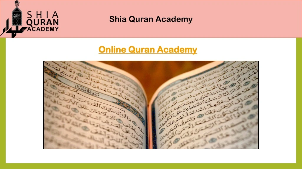 shia quran academy