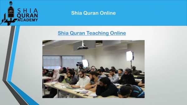 Shia Quran Teaching Online
