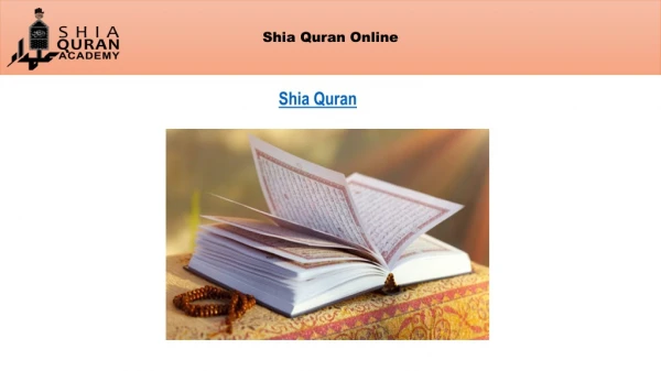 Shia Quran
