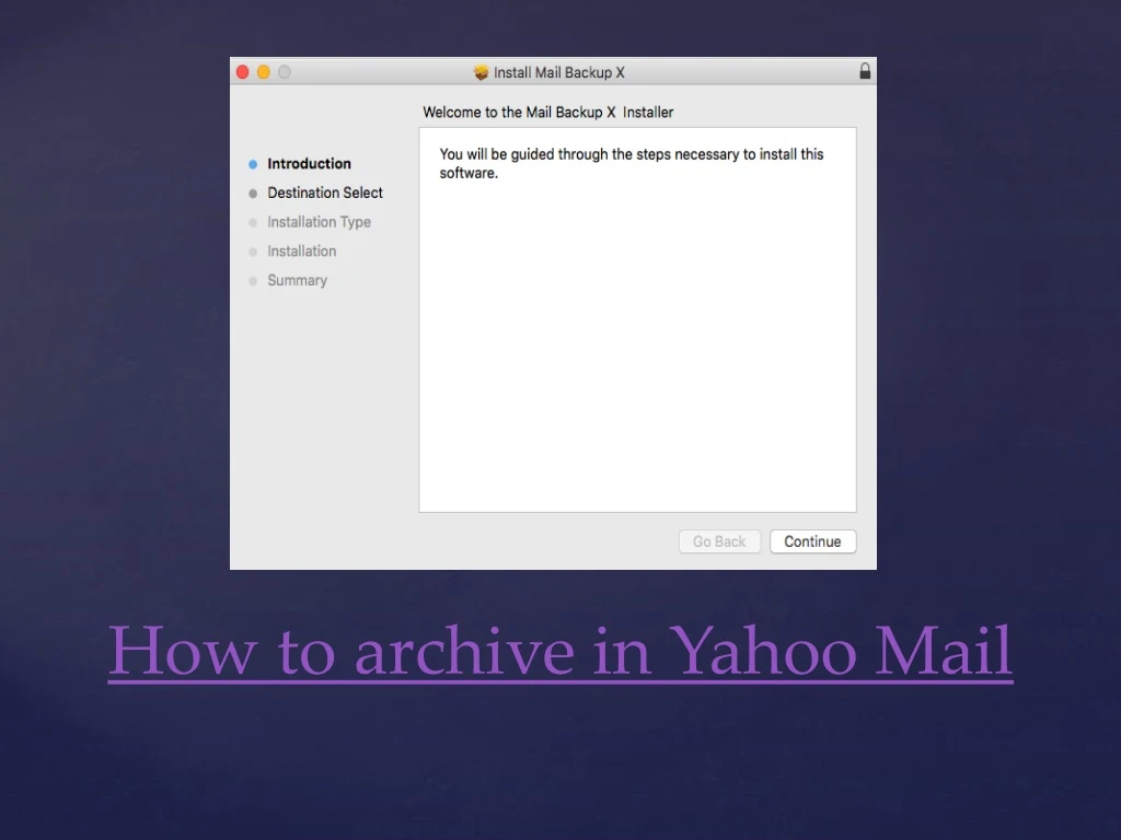 how to archive in yahoo mail