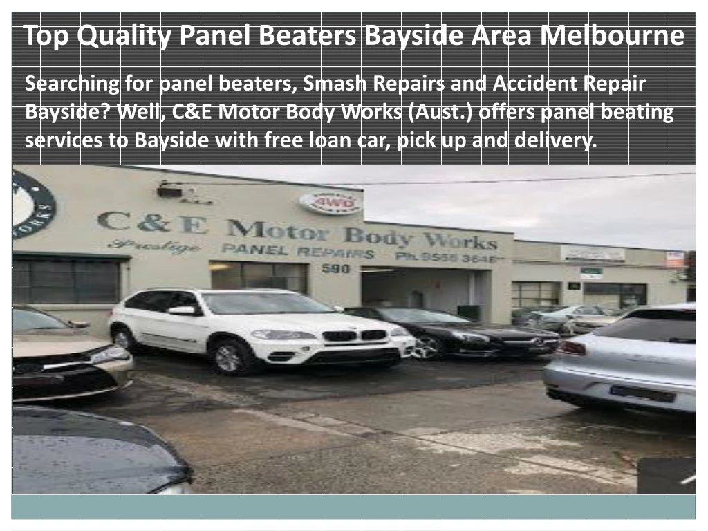 top quality panel beaters bayside area melbourne