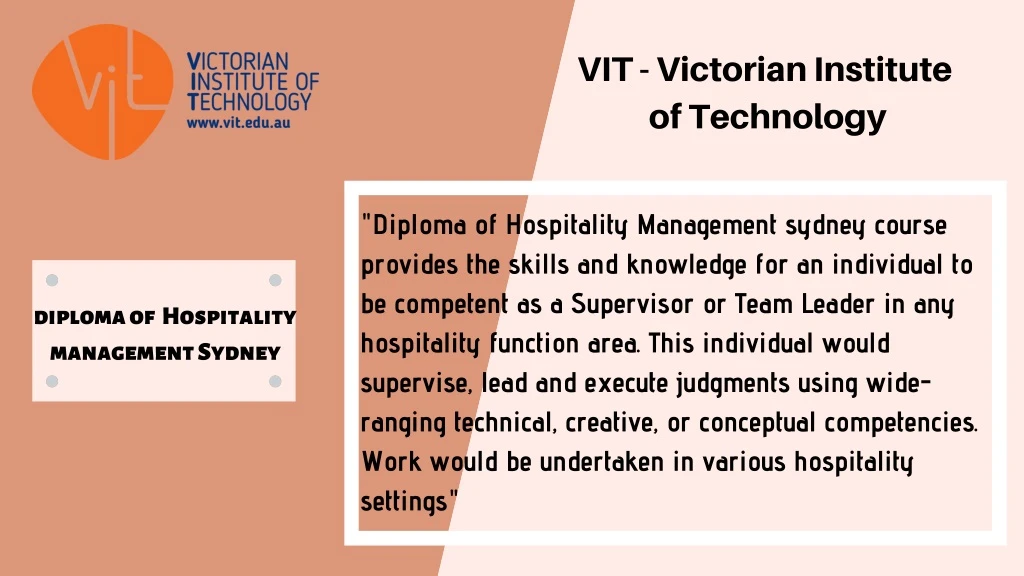 vit victorian institute of technology