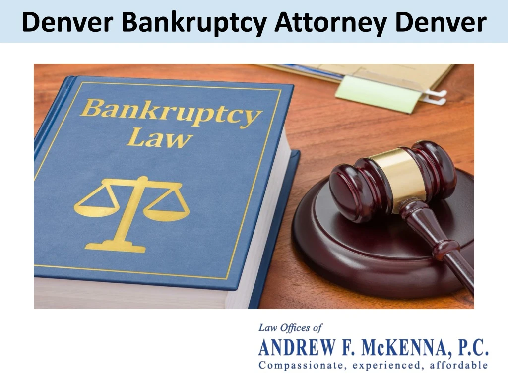 denver bankruptcy attorney denver