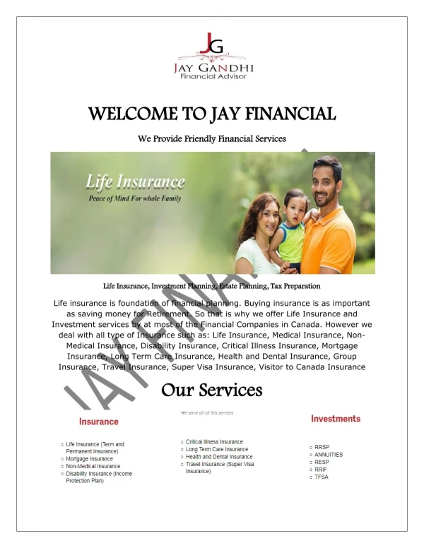 Hire Best Company for Financial Advisor- Jay Financial