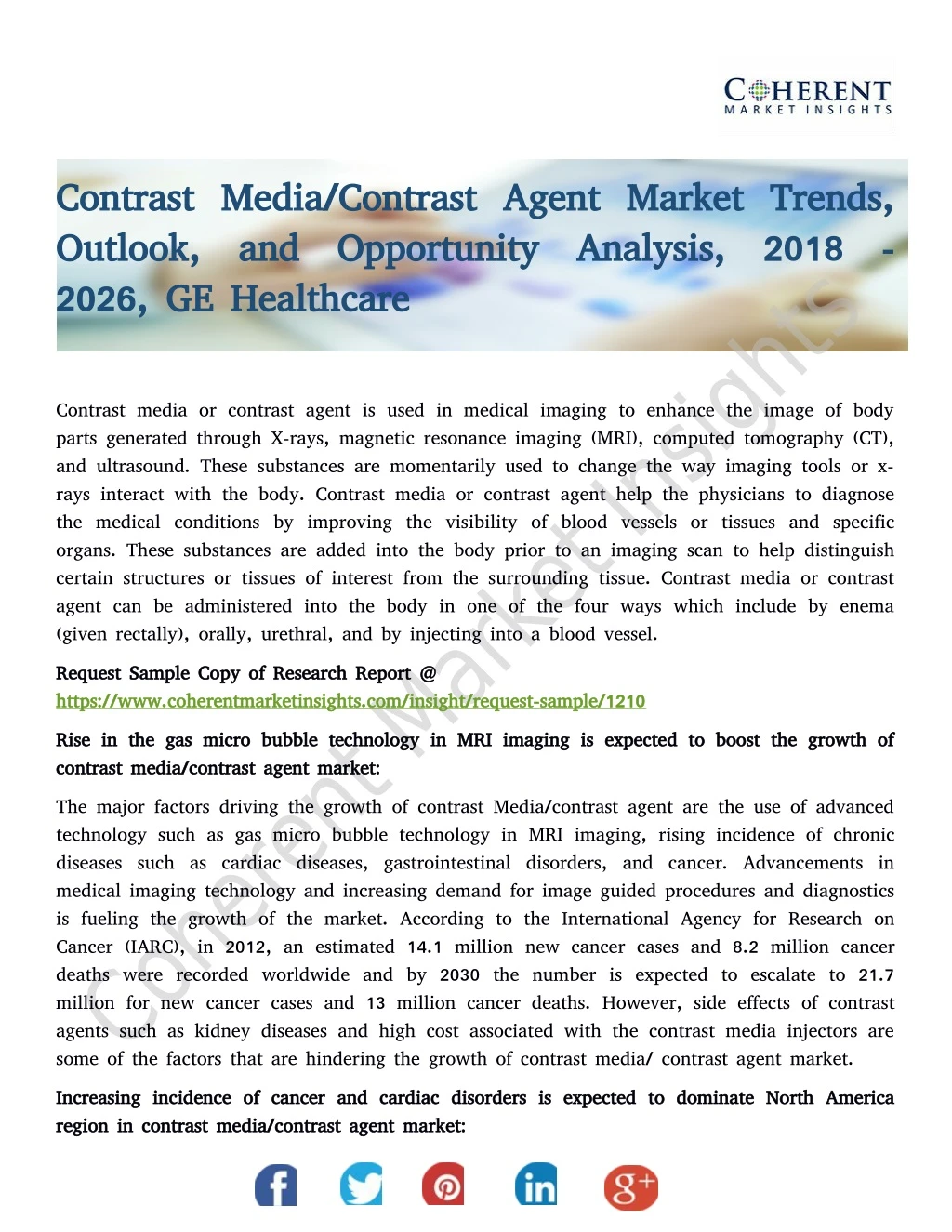 contrast media contrast agent market trends