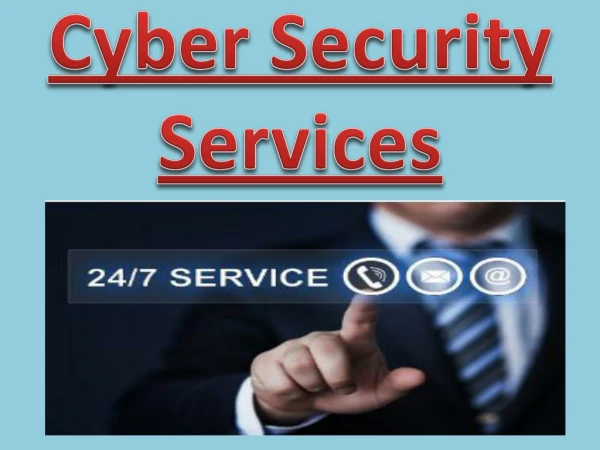Cyber Security Services to protect your business