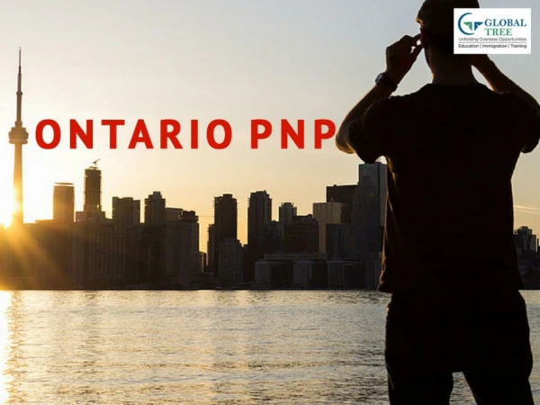 Ontario PNP Consultants in India(OINP) - Global Tree