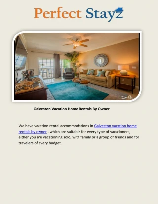 Galveston vacation home rentals by owner