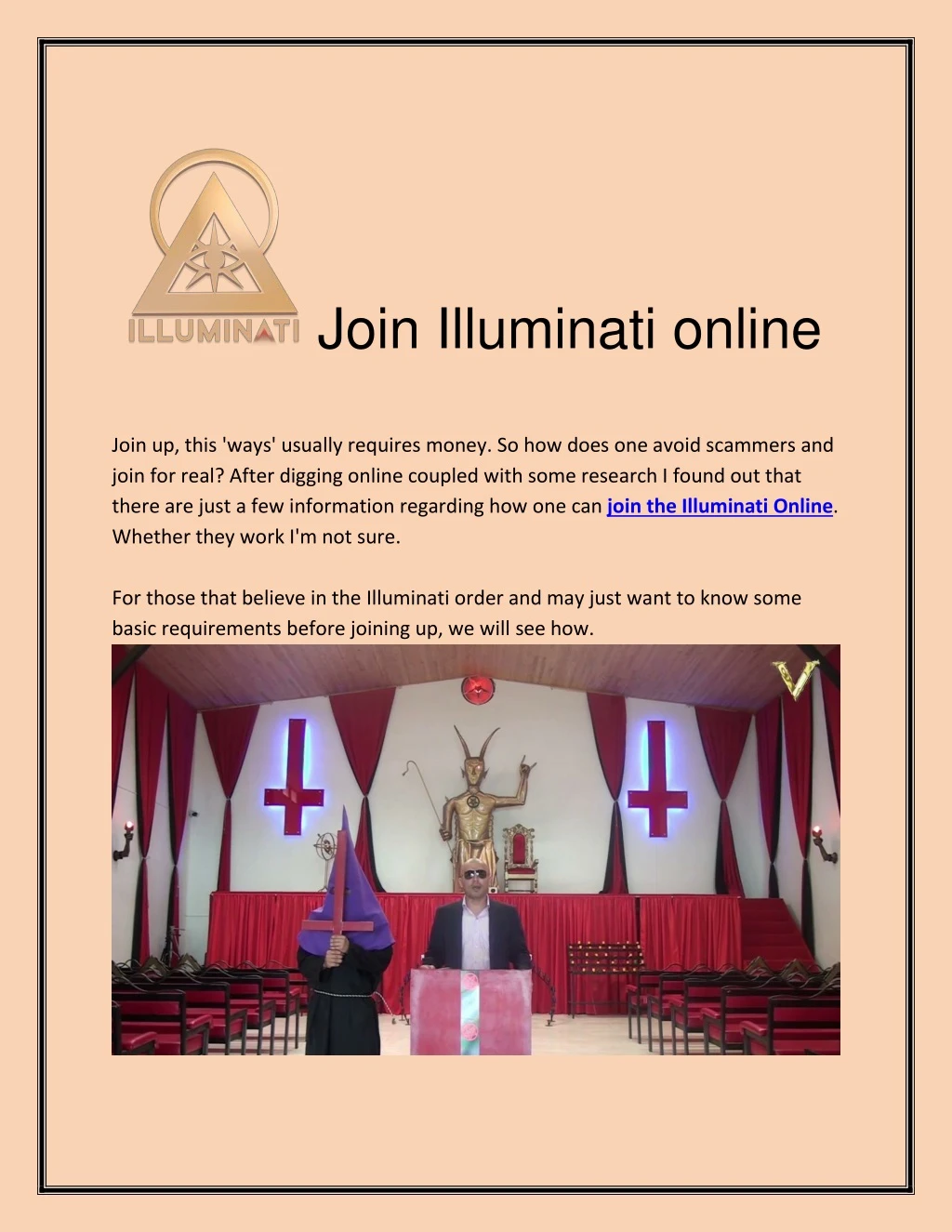 join illuminati online
