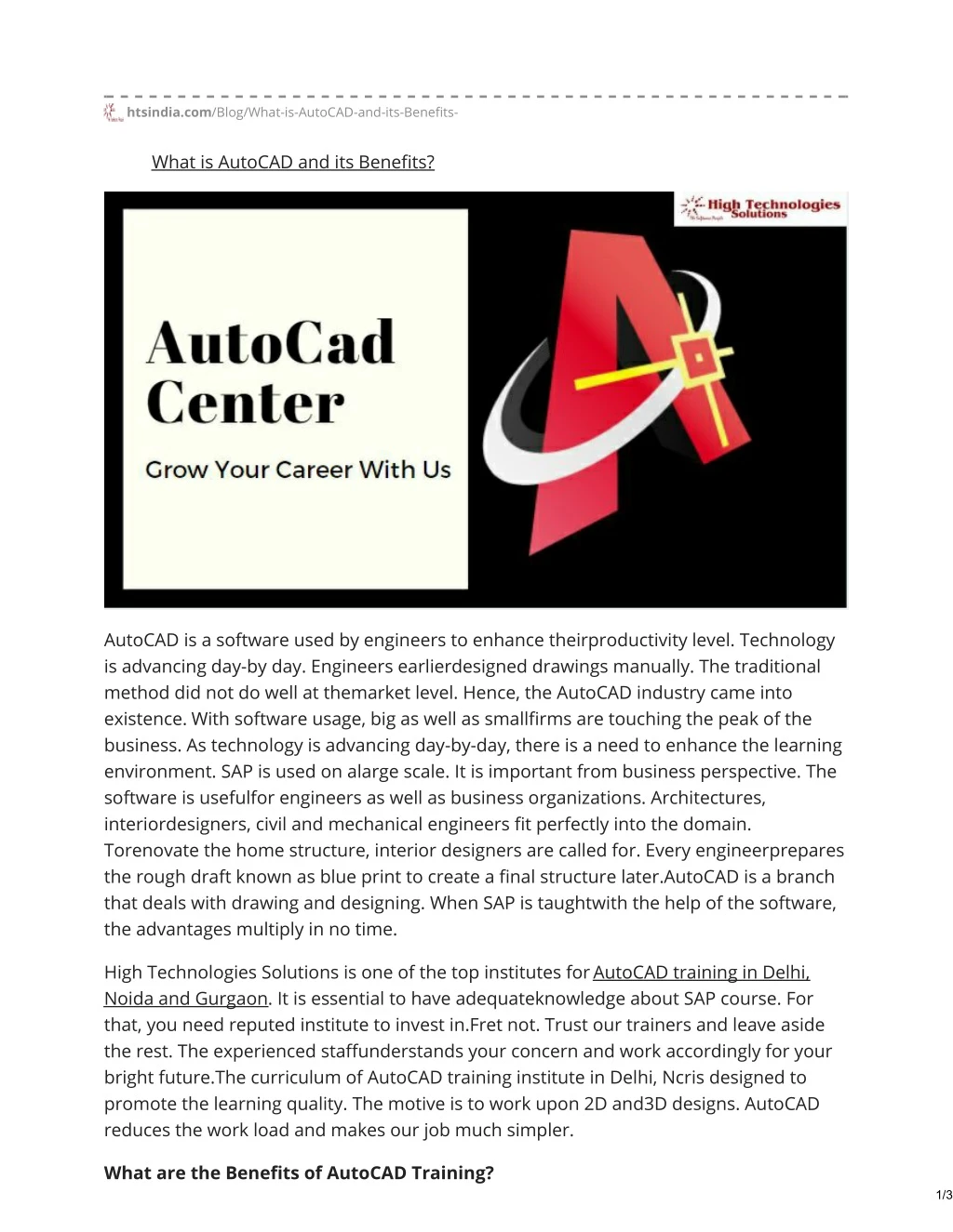 htsindia com blog what is autocad and its benefits
