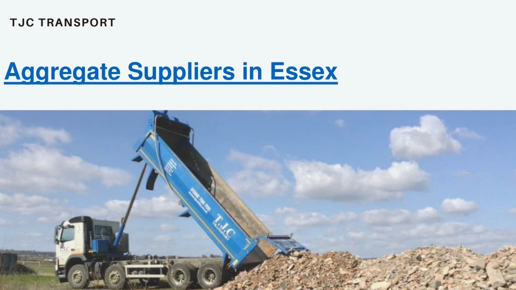 aggregate suppliers in essex