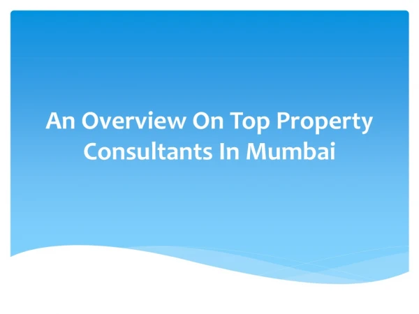Property Consultants in Mumbai - Edelweiss Home Search