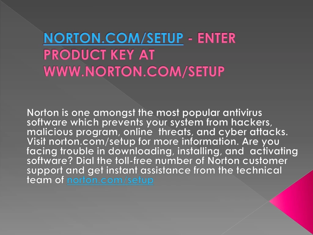 norton com setup enter product key at www norton com setup