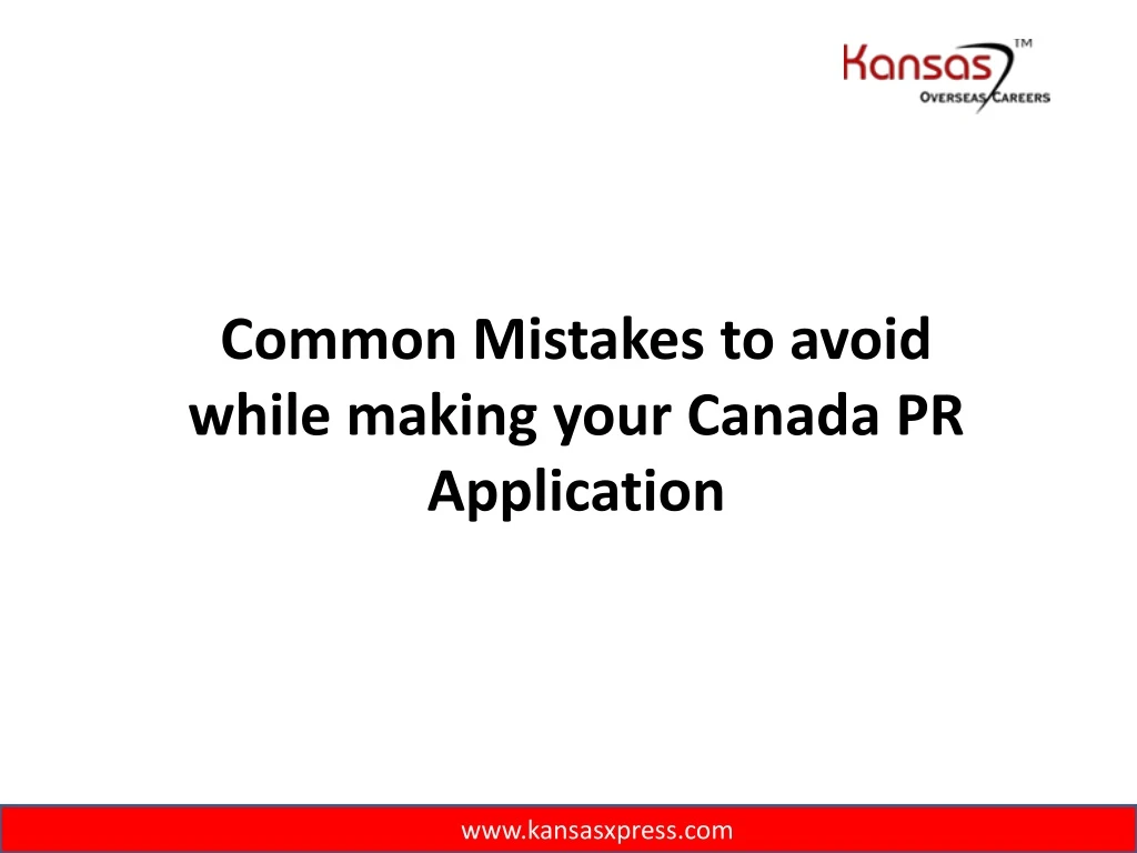 common mistakes to avoid while making your canada pr application