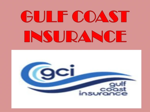 gulf coast insurance