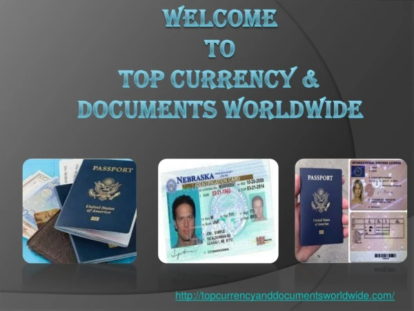 Top Currency & Documents Worldwide