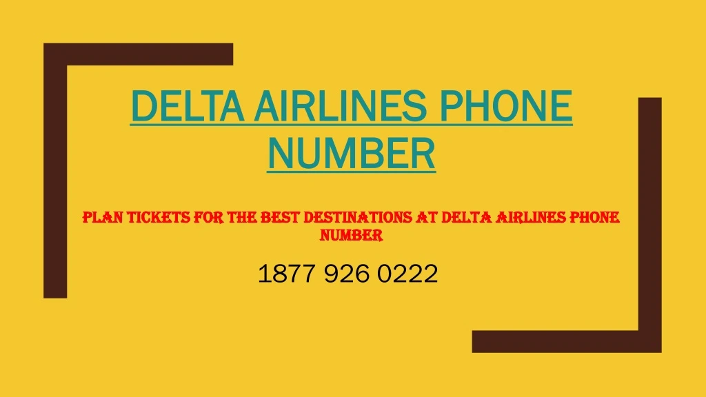 delta airlines delta airlines phone number number