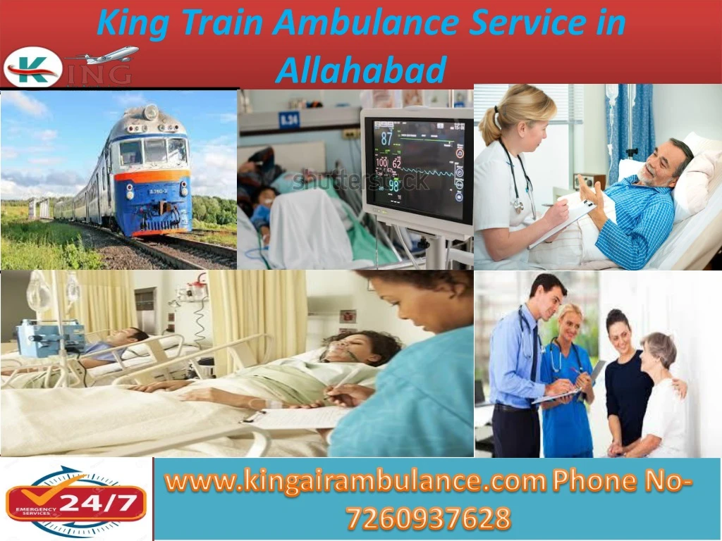 king train ambulance service in allahabad