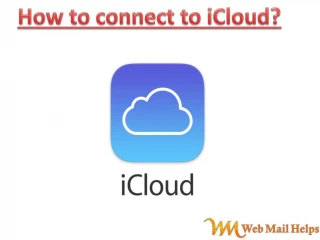 How to connect to iCloud? - slide 1
